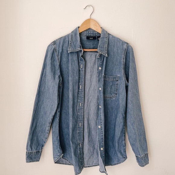 Gap Denim Button Down - Picture 3 of 4